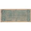 Image 2 : 1864 $5 Confederate States of America Bank Note