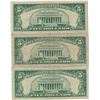 Image 2 : 1963 $5 VG/XF Red Seal Note Lot of 3