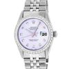 Image 1 : Rolex Stainless Steel 1.00 ctw Diamond DateJust Men's Watch