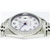 Image 3 : Rolex Stainless Steel 1.00 ctw Diamond DateJust Men's Watch