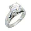 Image 3 : 2.28 ctw Certified Diamond Ring - Platinum
