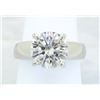 Image 5 : 2.28 ctw Certified Diamond Ring - Platinum