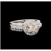 Image 1 : 2.25 ctw Diamond Ring - 14KT White Gold