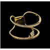 Image 1 : 0.30 ctw Diamond Ring - 14KT Yellow Gold