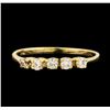 Image 2 : 0.25 ctw Diamond Ring - 14KT Yellow Gold