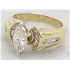 Image 6 : 1.44 ctw Diamond Ring - 14KT Yellow Gold