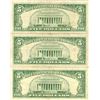 Image 2 : 1963 $5 VG/XF Red Seal Note Lot of 3