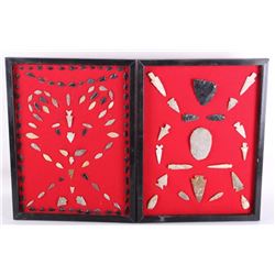 Pre-Historic Indian Arrowheads Spears & Artifacts