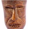 Image 3 : Plains Indian Carved Face Effigy Tobacco Pipe 19th