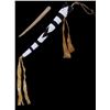Image 10 : Sioux Beaded Awl Case & Bone Awl w/ Ocher Dye