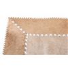 Image 4 : Cow Hide Leather Stitched Pictorial Rug