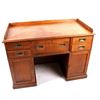 Image 7 : Early Architect's Quarter Sawn Oak Drafting Desk