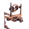 Image 10 : Antique Wooden Spinning Wheel