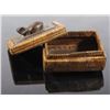 Image 7 : Eskimo Inuit Frog Totem Pine Needle Woven Box