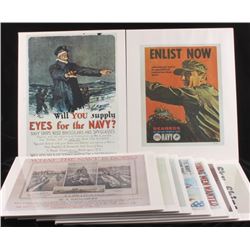 U.S. Navy Recruiting Print Collection