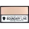 Image 6 : MINT Yellowstone National Park Boundary Line Sign
