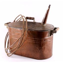 Antique Prohibition Era Copper Boiler Still