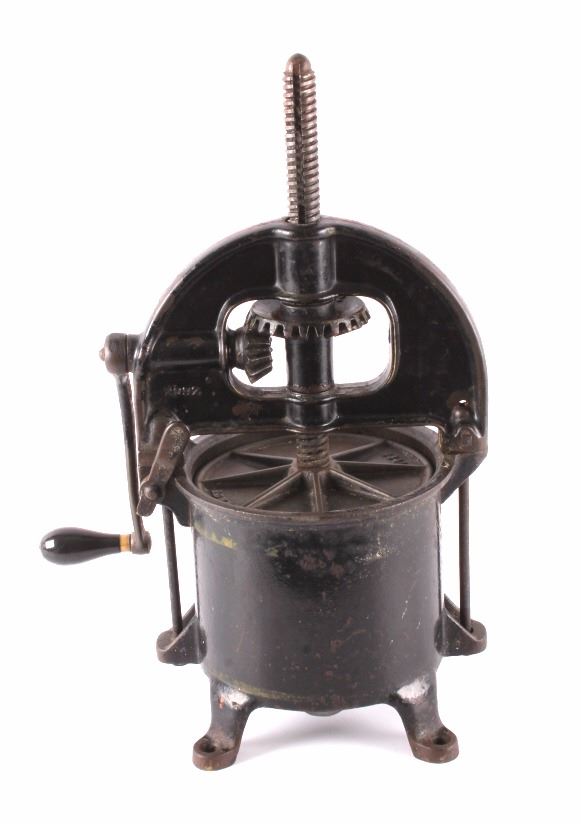 Antique Enterprise Cast Iron Sausage & Lard Press
