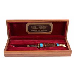 Dave Yellowhorse Navajo Custom Buck Knife