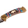 Image 4 : Dave Yellowhorse Navajo Custom Buck Knife