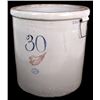 Image 1 : Red Wing 30 Gallon Crock Large Wing RARE