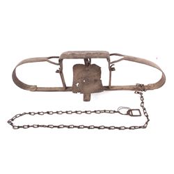 Early Fur Trade Hand Forged Bear Trap