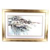 Image 3 : Morton E. Solberg Print "Horse In Winter" Framed