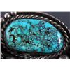 Image 8 : Navajo Sterling Silver & Turquoise Cuff Bracelet