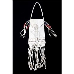Plains Indian Quilled & Beaded Strike-A-Lite Bag