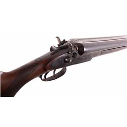 Belgium H. J. Sterling Hammer Side By Side Shotgun