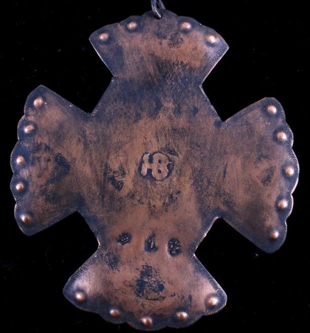 Hudson Bay Copper Cross Necklace 18001850