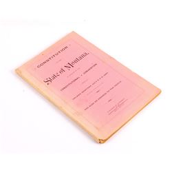 1889 Constitution of the State of Montana