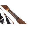 Image 4 : Kiowa Buffalo Hair Wrapped Coup Staff c. 1850-1890