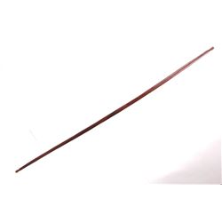 Great Lakes Indian Carved Human Face Bow 19th C.