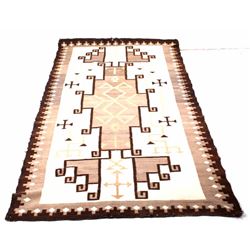 Early Navajo Two Gray Hills Rug