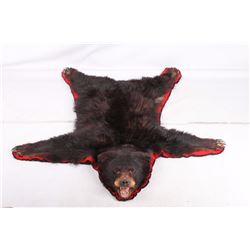 Trophy Montana Black Bear Rug