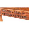 Image 3 : Antique Primitive Hay & Straw Cutter