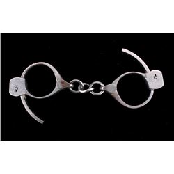 Antique 1920's Tower Detective Handcuffs