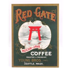 Red Gate Coffee Early 1900 Seattle Advertisement