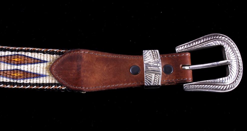 Deer Lodge Montana State Prison Horsehair Belt