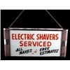 Image 6 : Electric Shavers Neon Lighted Advertising Sign