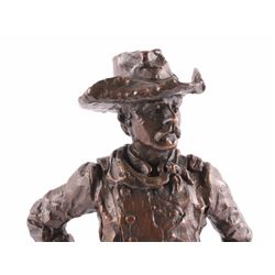Gary Schildt Major Reno Bronze Sculpture