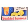 Image 5 : 1941 Sunkist Lemons Framed Advertising Poster