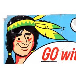 Phillips 66 Gasoline That Won The West Sign