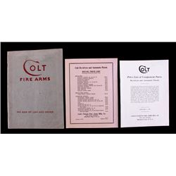 1938 Colt Revolvers and Automatic Pistols Catalog