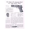 Image 8 : 1938 Colt Revolvers and Automatic Pistols Catalog
