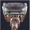 Image 4 : 10K Gold Aquamarine Ring