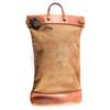 Image 10 : Antique Leather and Canvas U.S. Mail Bag w/ Lock