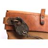 Image 3 : Antique Leather and Canvas U.S. Mail Bag w/ Lock