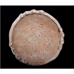 Pre-Columbian Pyrite Tempered Bowl with Punctates